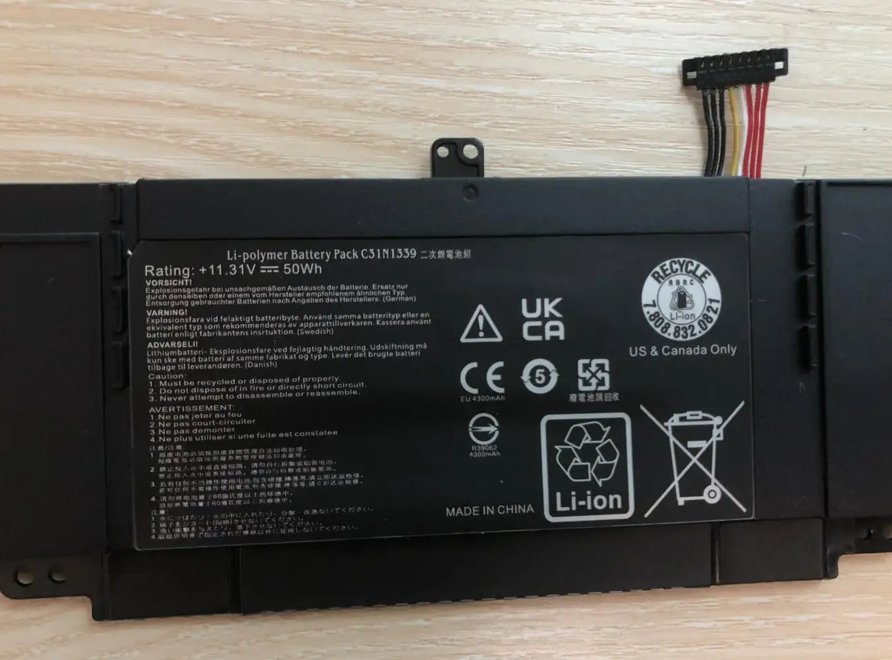 PC SeagullStar C31N1339 Battery For ASUS Zenbook UX303U UX303UA UX303UB UX303L UX303LN TP300L TP300LA TP300LD TP300LJ Notebook