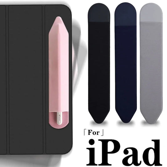 Self Adhesive Stylus Pen Holder Sleeve Case For iPad Pencil 2 1 Accessories Elastic Protector Anti-Lost Cover For iPencil 1/2