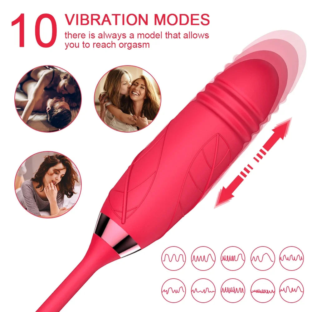 GtoozaSex Toy Rose-Clitoris Suction Vibrator Egg Women Stimul Nipple Vagina Sucker Dildo Masturbators Rousing Sex Toys  Adults 18 gtooza.com