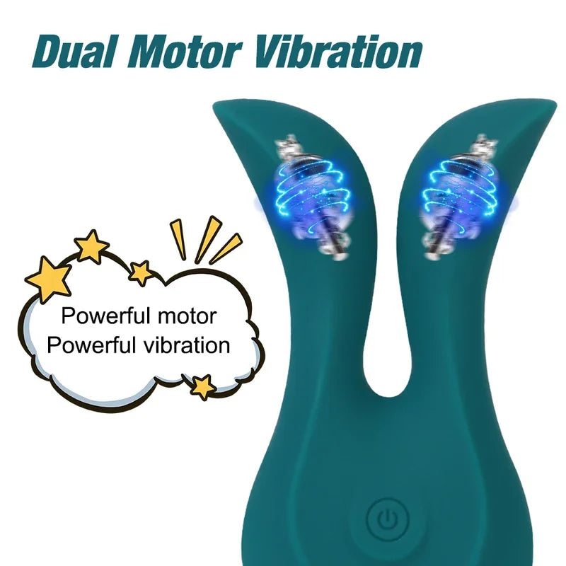 Sexy rabbit ear pocket vibrator  women nipple clamps stimulator vaginal anal plug female masturbator sex toys erotic gtooza.com