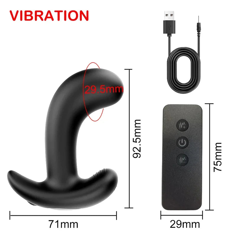 Gtooza_Silicone Anal  Adult Toys  Women Men Gay  Wearable Prostate Massager  Masturbator Sex Machine gtooza.com