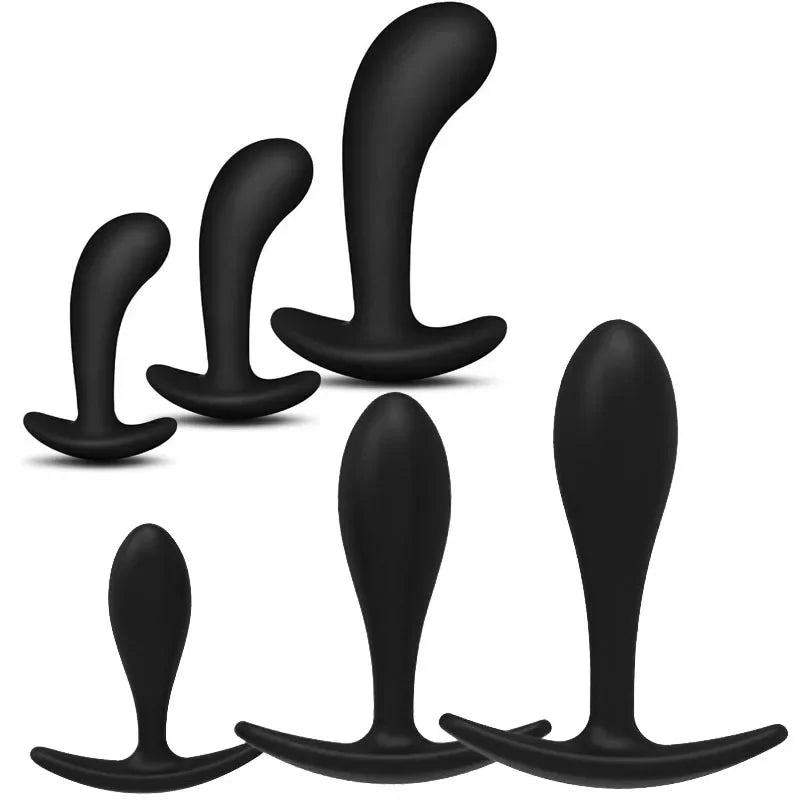 GtoozaSilicone Anal Plug Expandsion Dildo Masturbator Butt Plug Massager Stopper Adult Erotic Tools Anus Sex Toys  Female Male Gay gtooza.com