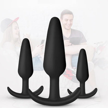 GtoozaSilicone Anal Plug Expandsion Dildo Masturbator Butt Plug Massager Stopper Adult Erotic Tools Anus Sex Toys  Female Male Gay gtooza.com