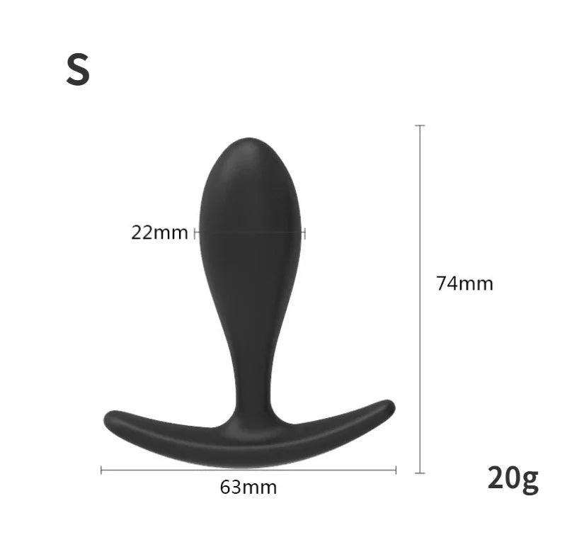 GtoozaSilicone Anal Plug Expandsion Dildo Masturbator Butt Plug Massager Stopper Adult Erotic Tools Anus Sex Toys  Female Male Gay gtooza.com