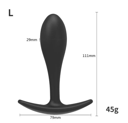 GtoozaSilicone Anal Plug Expandsion Dildo Masturbator Butt Plug Massager Stopper Adult Erotic Tools Anus Sex Toys  Female Male Gay gtooza.com