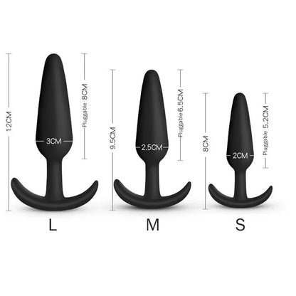 GtoozaSilicone Anal Plug Expandsion Dildo Masturbator Butt Plug Massager Stopper Adult Erotic Tools Anus Sex Toys  Female Male Gay gtooza.com