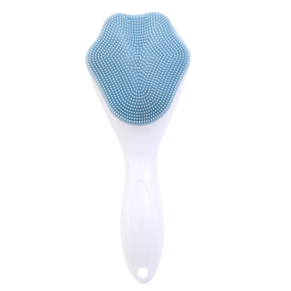 Silicone Cleaning Facial Washing Brush Face Cleanser Blackhead Removing Makeup Tool Pore Deep Clean Exfoliating Facial Brushes