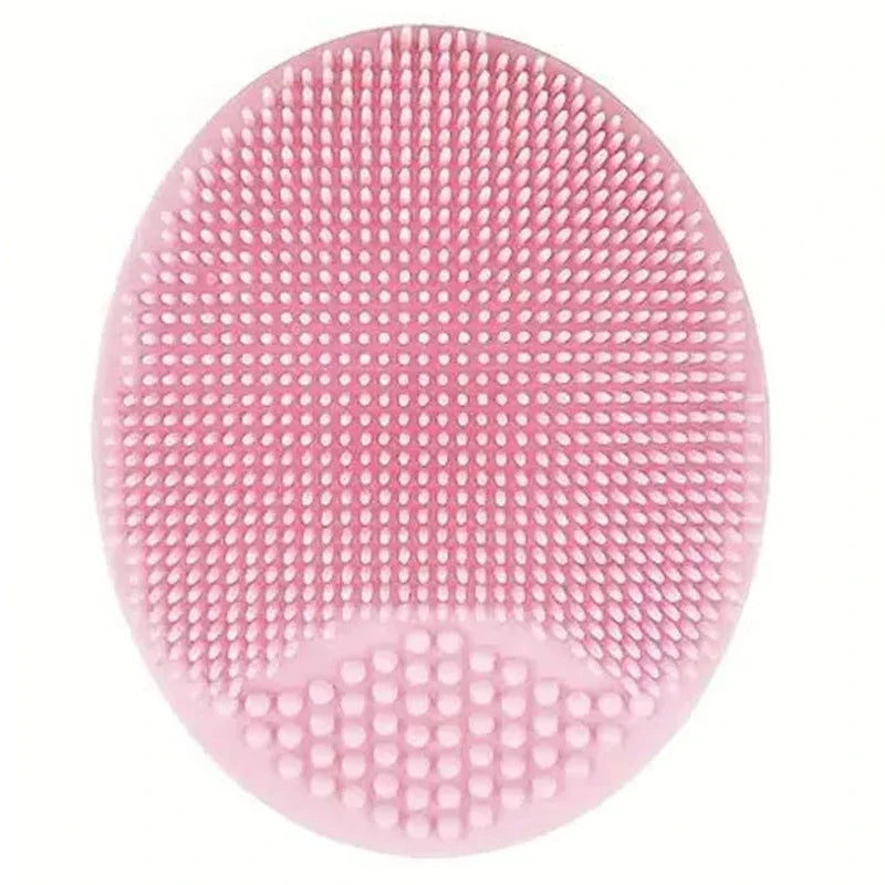 Silicone Facial Brush Cleaner Portable Blackhead Double-sided Massage Brushes Beauty Cleaning Tool Facial Nasal Scrub Skin Care