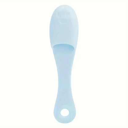 Silicone Facial Brush Cleaner Portable Blackhead Double-sided Massage Brushes Beauty Cleaning Tool Facial Nasal Scrub Skin Care