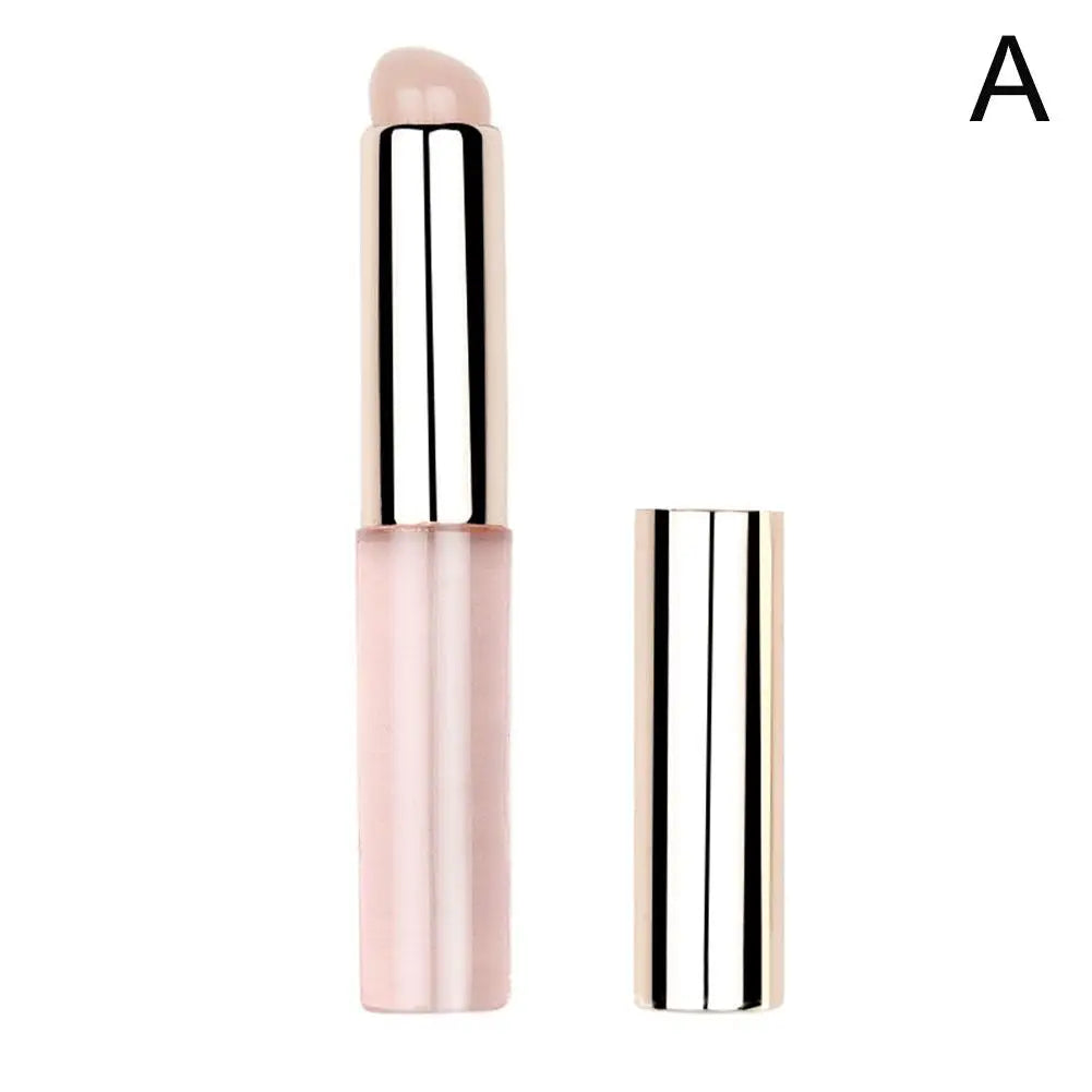 Silicone Lip Brush Angled Concealer Makeup Brush Tool Portable Round Head Like Fingertips Q Soft Lipstick Brush Concealer Brush