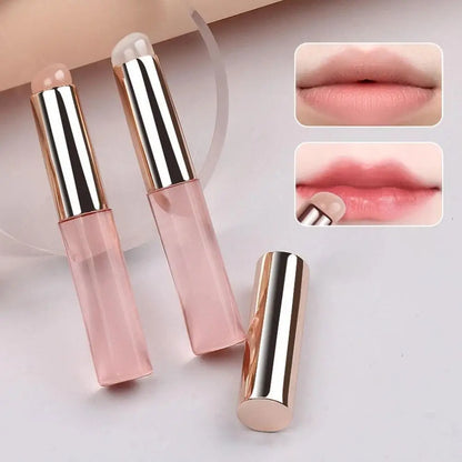 Silicone Lip Brush Angled Concealer Makeup Brush Tool Portable Round Head Like Fingertips Q Soft Lipstick Brush Concealer Brush