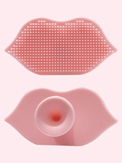 Silicone Lip Exfoliating Facial Cleansing Brush Face Scrub Nose Clean Brush Blackhead Remover Beauty Skin Care Tool