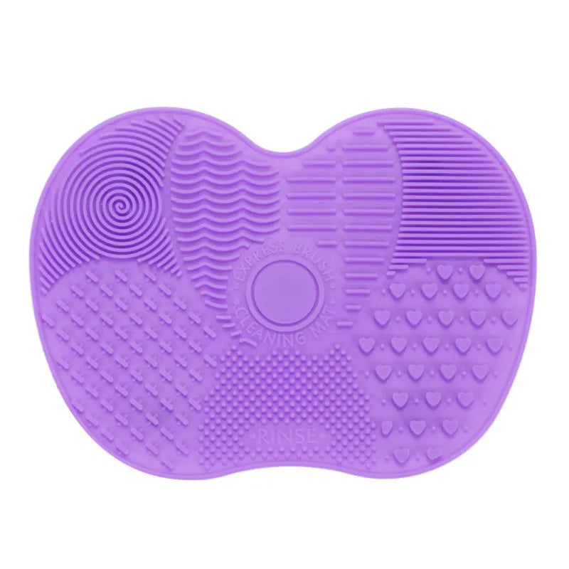 Silicone Makeup Brush Cleaning Pad Mat Brush Washing Tools Cosmetic Eyebrow Brushes Cleaner Tool Scrubber Board Makeup Cleaning