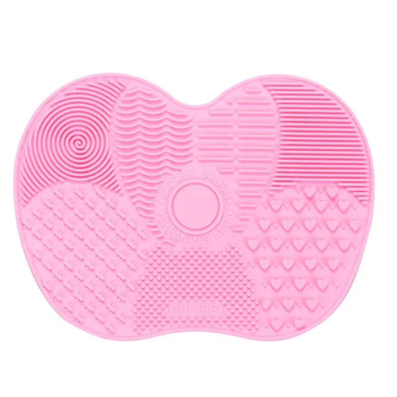 Silicone Makeup Brush Cleaning Pad Mat Brush Washing Tools Cosmetic Eyebrow Brushes Cleaner Tool Scrubber Board Makeup Cleaning