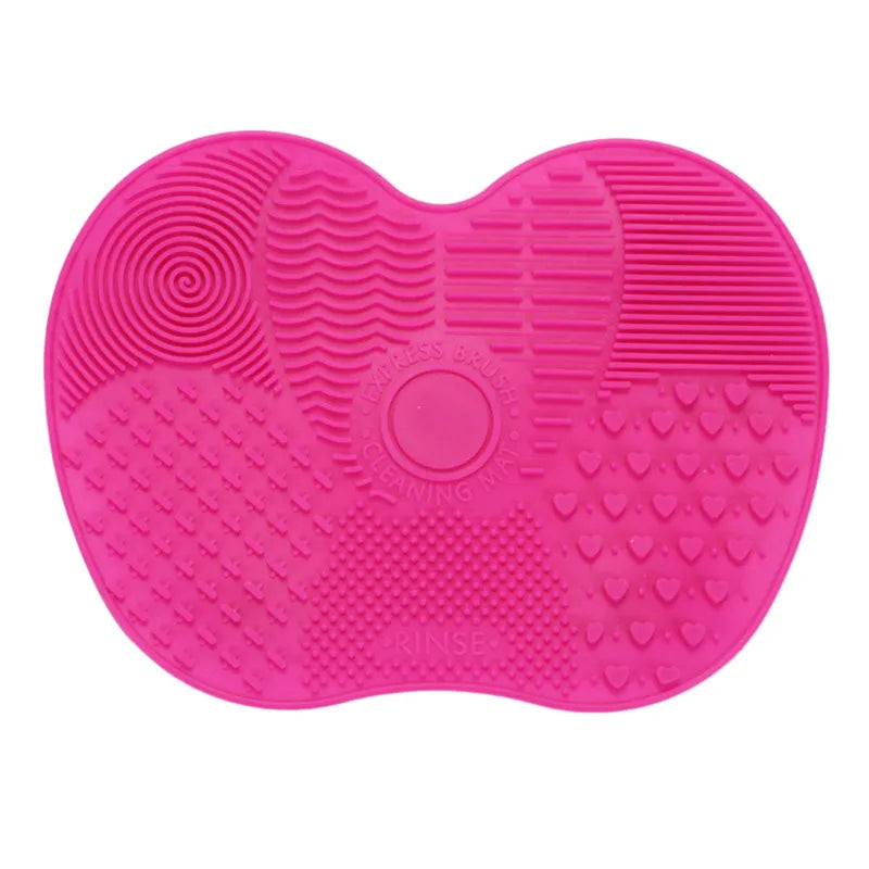 Silicone Makeup Brush Cleaning Pad Mat Brush Washing Tools Cosmetic Eyebrow Brushes Cleaner Tool Scrubber Board Makeup Cleaning