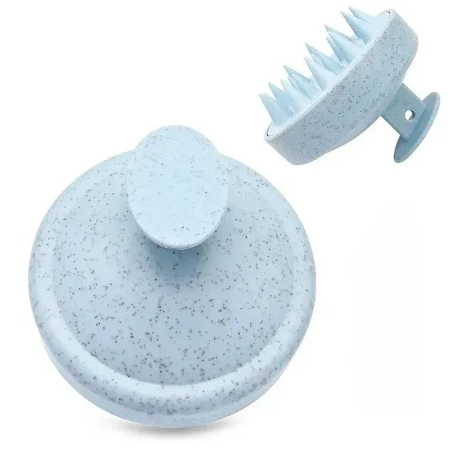 PC Silicone Shampoo Brush Head Scalp Massage Comb Hair Washing Comb Body Ma