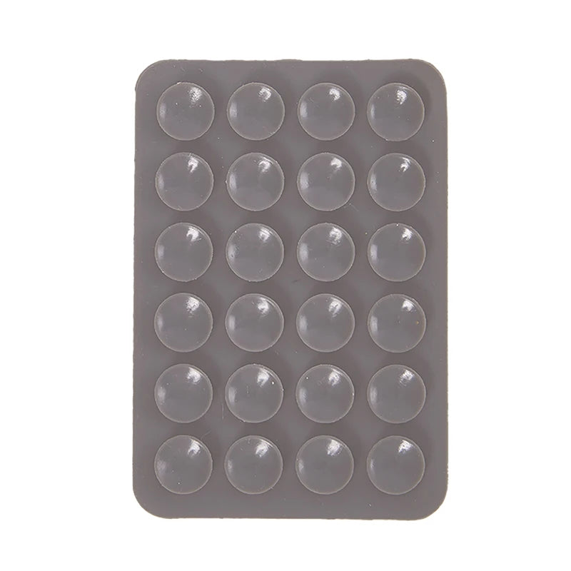 PC  Silicone Suction Pad Back Sticker Suction Cup Phone Holder Silicone Cup Mat Smartphone Wall Stand Fixed For Glass Ceramic Tiles