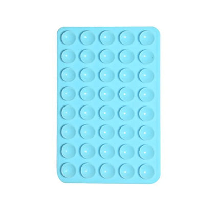 PC Silicone Suction Pad Double Sided For Mobile Phone Fixture Suction Cup Backed Adhesive Silicone Rubber Sucker Pad For Fixing