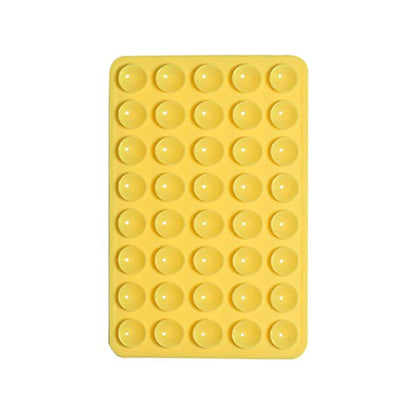 PC Silicone Suction Pad Double Sided For Mobile Phone Fixture Suction Cup Backed Adhesive Silicone Rubber Sucker Pad For Fixing