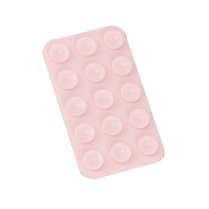 PC Silicone Suction Pad Double Sided For Mobile Phone Fixture Suction Cup Backed Adhesive Silicone Rubber Sucker Pad For Fixing