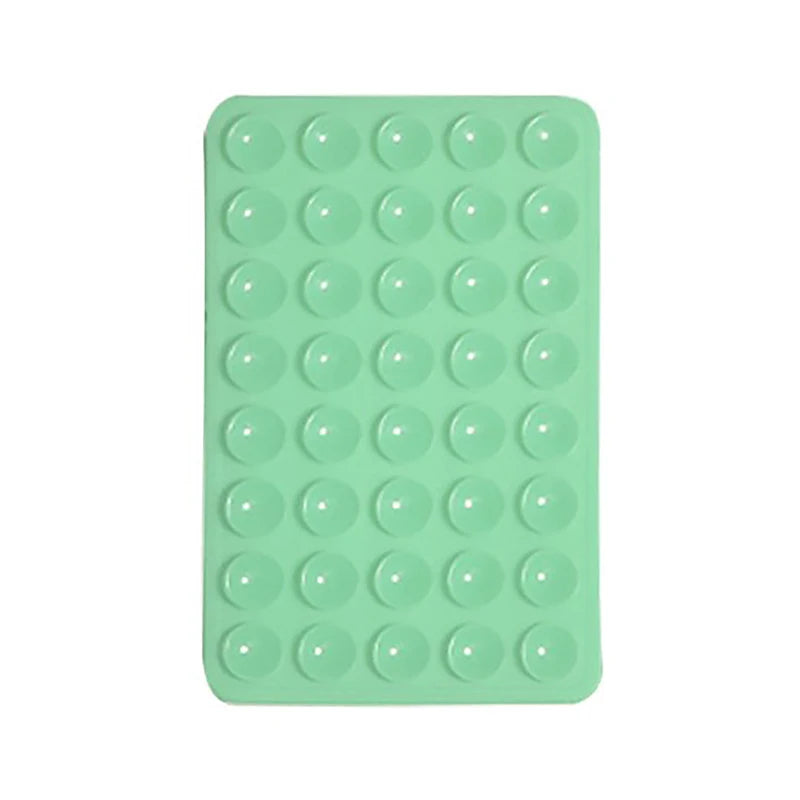 PC Silicone Suction Pad Double Sided For Mobile Phone Fixture Suction Cup Backed Adhesive Silicone Rubber Sucker Pad For Fixing