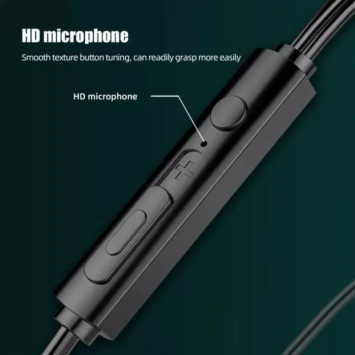 Silicone Wired Super Bass Earbud 3.5mm Jack Noise Reduction In Ear Headphone Universal Sport Sleeping Headphone with Mic