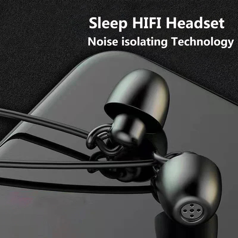 Silicone Wired Super Bass Earbud 3.5mm Jack Noise Reduction In Ear Headphone Universal Sport Sleeping Headphone with Mic