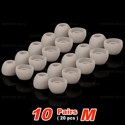 PC Silicone in Ear Headphone Eartip L M S Wired Earphone Noise Reduction Replacement Earplug Ear Plugs Soft Earbuds Cap Bowl shaped