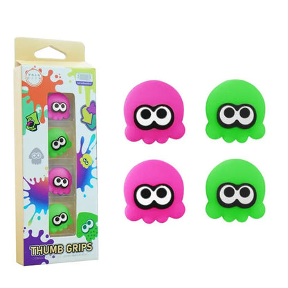 Silicone soft thumb stick handle cap game handle protective sleeve octopus squid for Switch Oled NS Joycon thumb stick shell