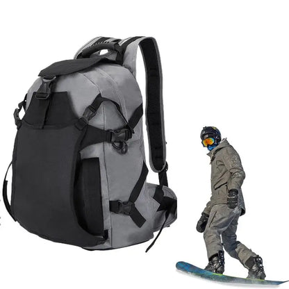 PC Ski Backpack Multi-Purpose Snowboard Backpack Large-Capacity Snow Hiking