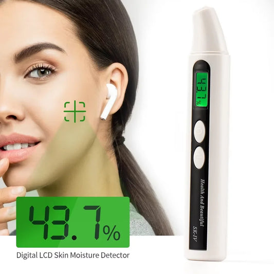 PC Skin Tester Face Skin Moisture&Oil Content Skin Analyzer Skin Water Chee