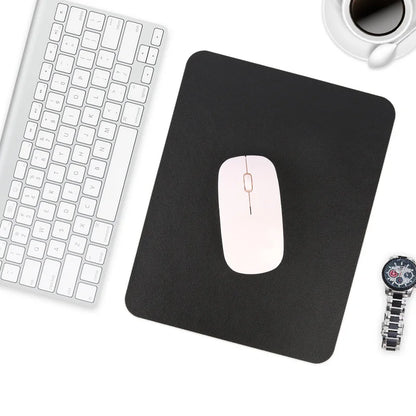 PCSmall PU mouse pad Non-Slip Gaming Desktop Leather Mouse Pad Waterproof A