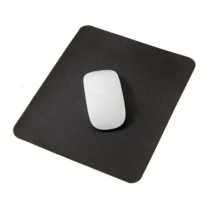 PCSmall PU mouse pad Non-Slip Gaming Desktop Leather Mouse Pad Waterproof A