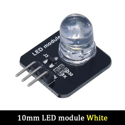 Smart Electronic building block 10mm LED light-emitting module indicator light-emitting tube  with arduino