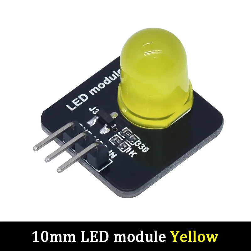 Smart Electronic building block 10mm LED light-emitting module indicator light-emitting tube  with arduino