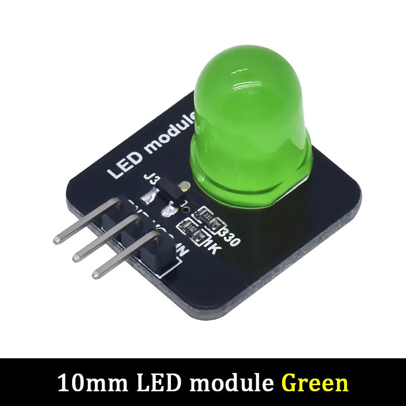 Smart Electronic building block 10mm LED light-emitting module indicator light-emitting tube  with arduino