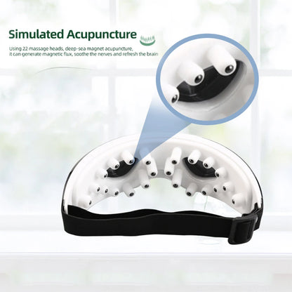 PC Smart Magnetic Eye Massager Vibration Relieves Fatigue Dark Circles Acupuncture Massage Relax Eye Care Device Wireless