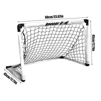 PC Soccer Goal Foldable Soccer Training Net Outdoor Kids Play Equipment Lig