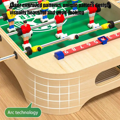 PC Soccer Table Game Foosball Table Wood Desktop Games Soccer Board Game Ta