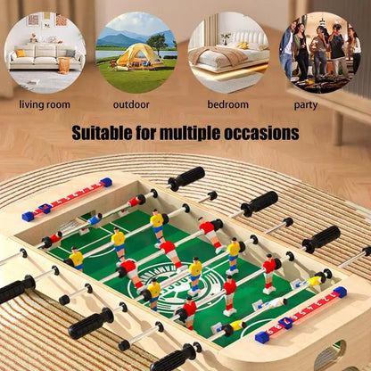 PC Soccer Table Game Foosball Table Wood Desktop Games Soccer Board Game Ta