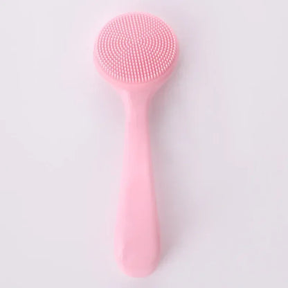 Soft Silicone Face Cleaning Brush Remove Makeup Blackhead Remover Portable Beauty Tools Facial Cleansing Brushes Beauty