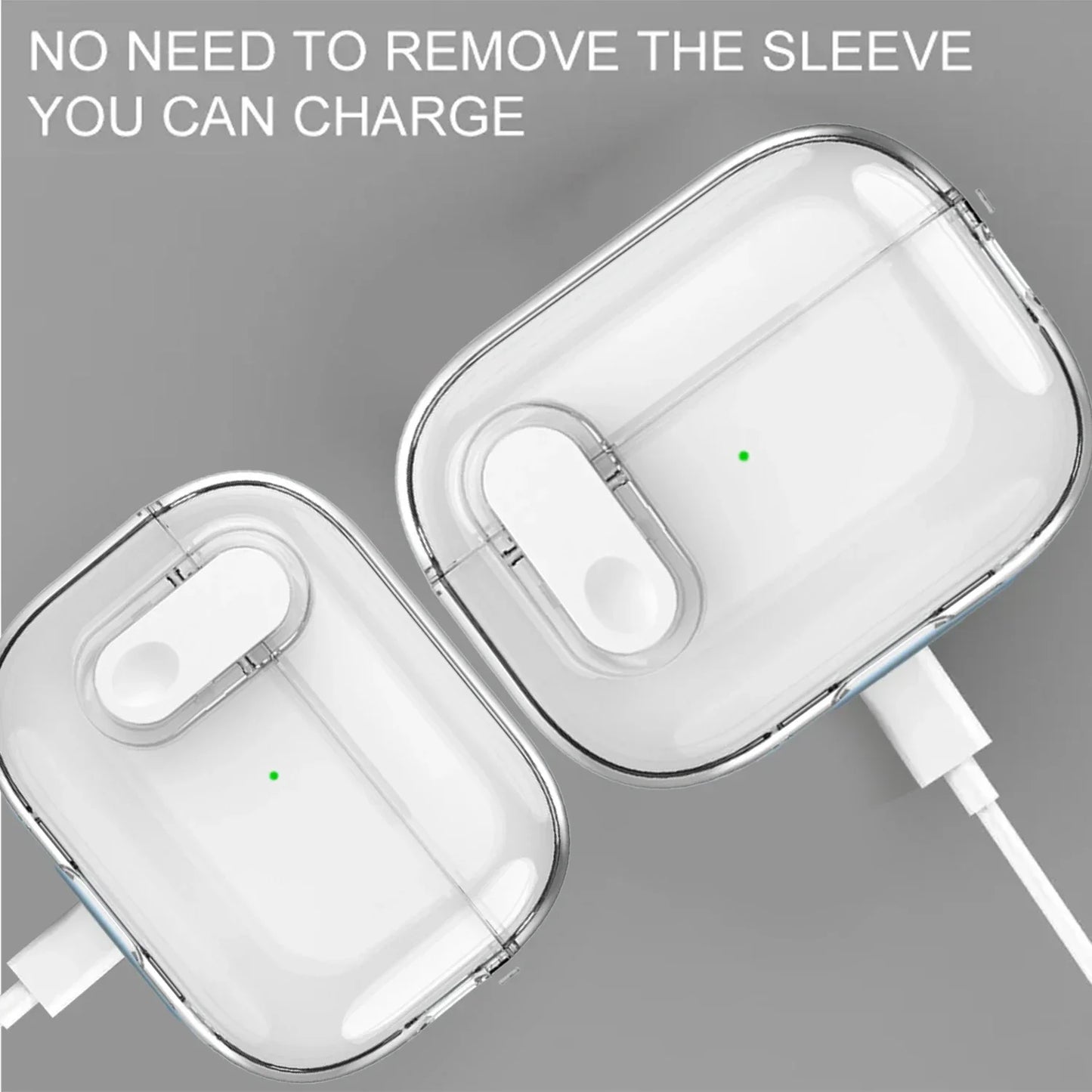 Soft TPU Transparent Case For AirPods 4 Automatic Switch Secure Lock Protective Cover For Air Pods 4th Generation Shell