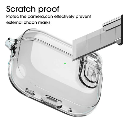 Soft TPU Transparent Case For AirPods 4 Automatic Switch Secure Lock Protective Cover For Air Pods 4th Generation Shell