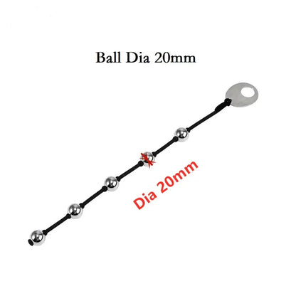 Soft stretchy Silicone pull ring metal Anal beads Kegel ben wa geisha ball expander vaginal tighten exercise sex toy  women