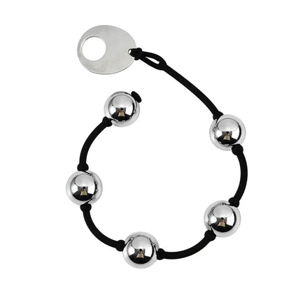 Soft stretchy Silicone pull ring metal Anal beads Kegel ben wa geisha ball expander vaginal tighten exercise sex toy  women gtooza.com