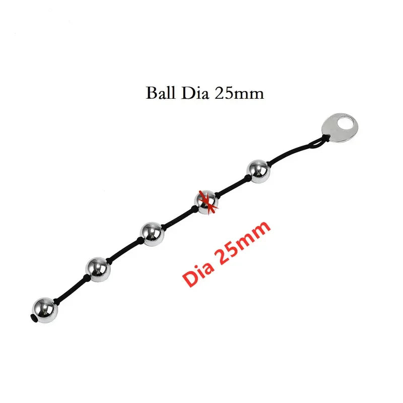 Soft stretchy Silicone pull ring metal Anal beads Kegel ben wa geisha ball expander vaginal tighten exercise sex toy  women