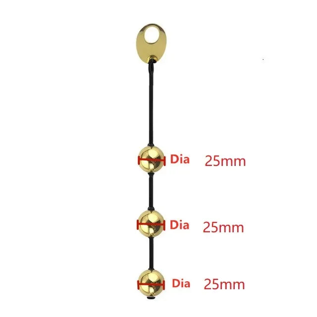 Soft stretchy Silicone pull ring metal Anal beads Kegel ben wa geisha ball expander vaginal tighten exercise sex toy  women