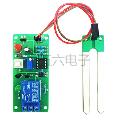 Soil Moisture Controller DIY Kit Automatic Watering Machine Electronic Circuit Soldering Practice Loose Parts