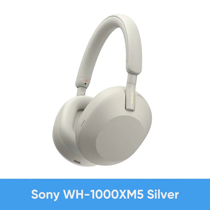 Sony WH-1000XM5 Wireless Noise Canceling Headphones Integrated Processor V1 Soft Fit Leather 30 Hour Battery Life 4 Microphones