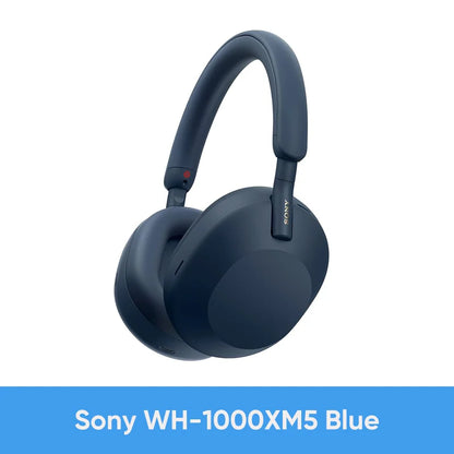 Sony WH-1000XM5 Wireless Noise Canceling Headphones Integrated Processor V1 Soft Fit Leather 30 Hour Battery Life 4 Microphones